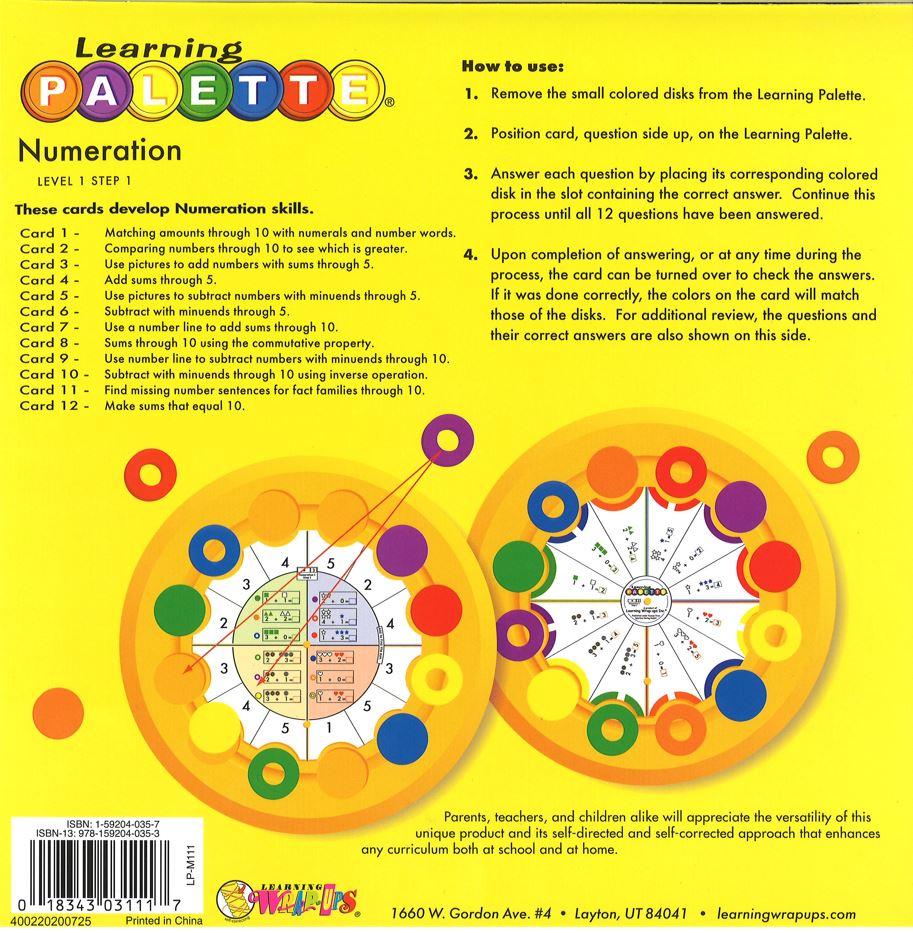 1st Grade: Numeration – Numbers 0 through 10