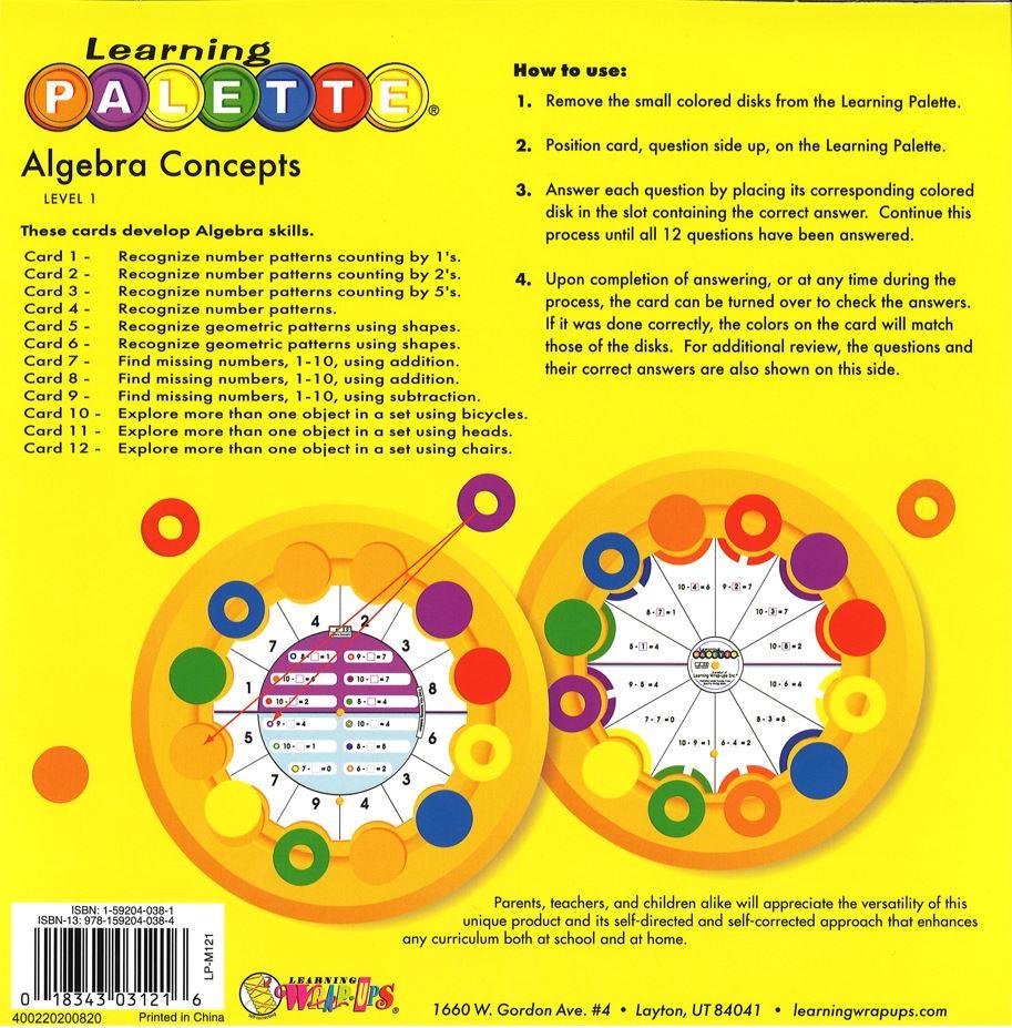 1st Grade: Algebra Concepts