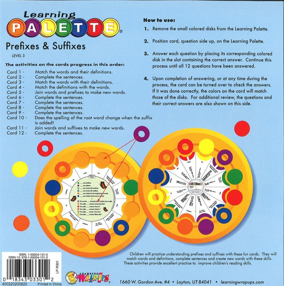 3rd Grade: Prefixes & Suffixes