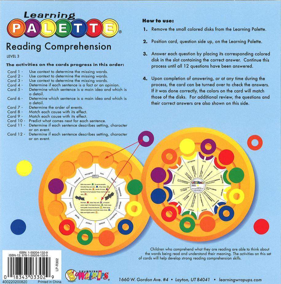 3rd Grade: Comprehension