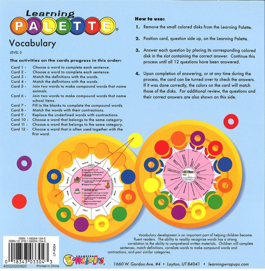 3rd Grade: Vocabulary