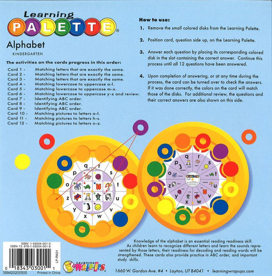 Kindergarten: Alphabet