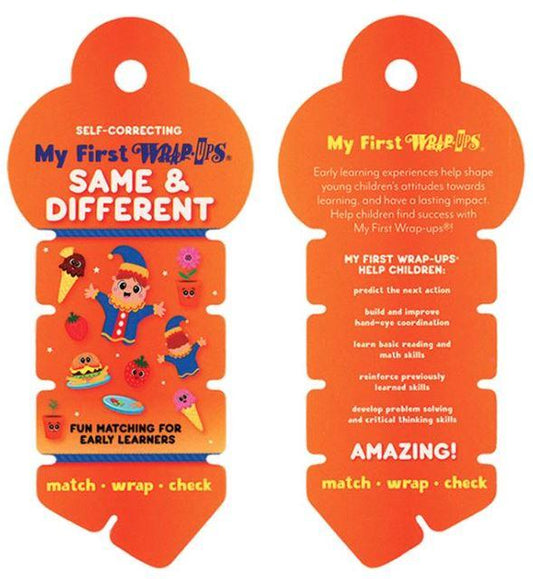 My First Wrap-Ups Same & Different