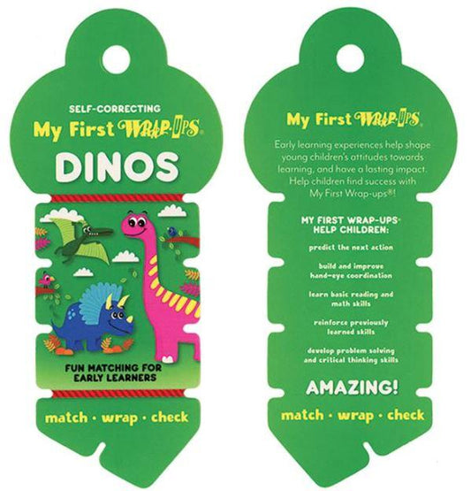 My First Wrap-Ups Dinosaurs