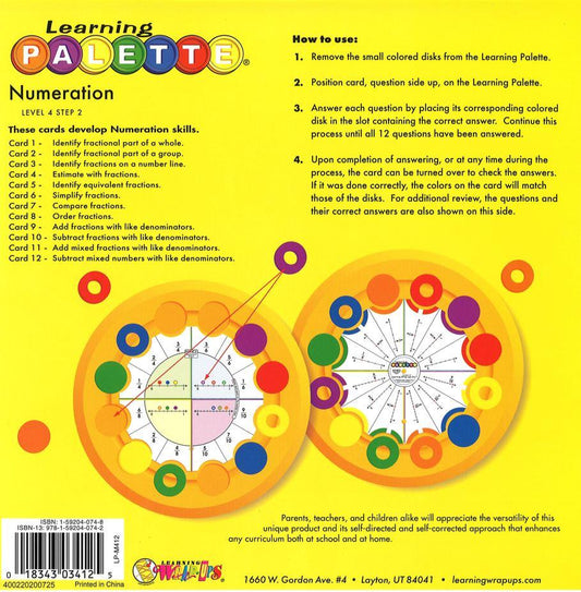 4th Grade: Numeration - Fractions