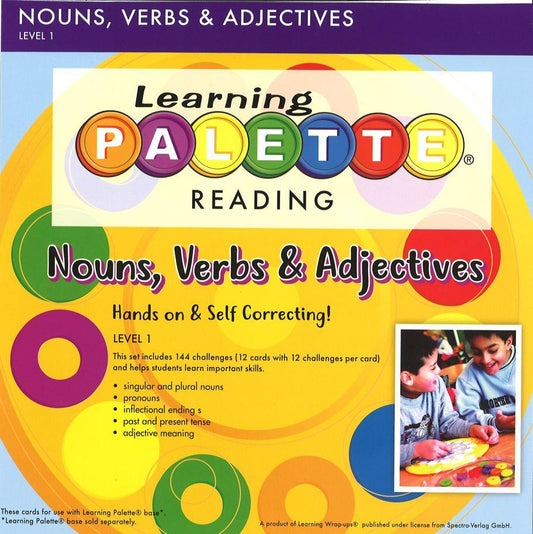1st Grade: Nouns, Verbs, Adjectives