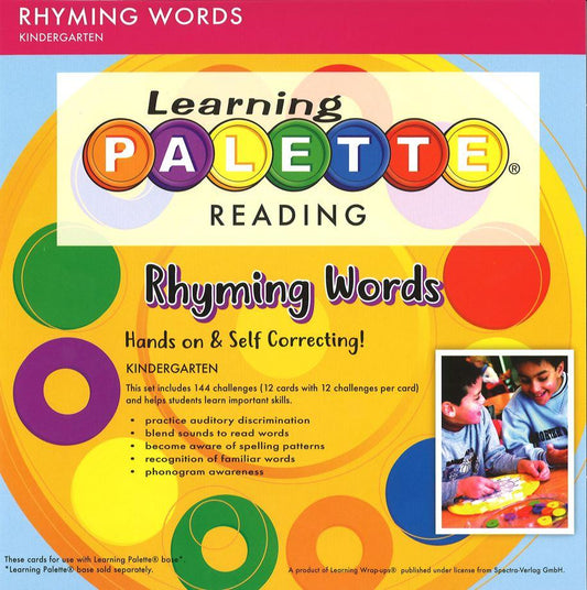 Kindergarten: Rhyming Words